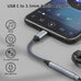 2 Pack USB C to 3.5mm Audio Adapter, USB C to Aux Female Dongle Cable Cord