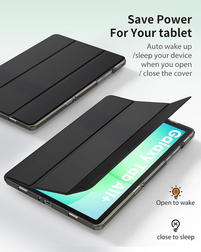 CACOE Case for Samsung Galaxy Tab A11+/ A9+ Plus 11" with Screen Protector
