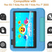 Hianjoo 2-Pack Screen Protectors Compatible with 7 Kids/ 7 Kids Pro Tablet 7" (2022 Release), Tempered Glass [HD Clarity] [9 Hardness] [Easy Installation]