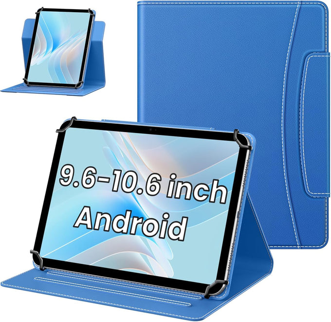 MoKo for Universal 10.1 inch Android Tablet Case with Pen Holder, Black