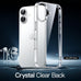 JETech Case for iPhone 16, Anti-Yellowing, Clear
