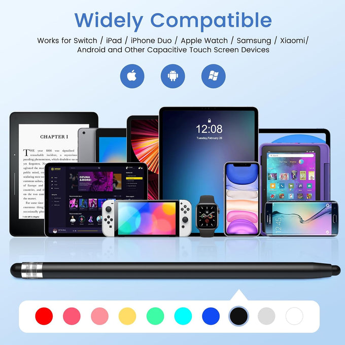 Stylus 10Pcs, Stylus Pen for Touchscreen Android iPad iPhone Stylists Pens