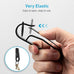 Duty Belt Key Holder, 2PCS Superior Key Ring Holder, Upgraded Quick Release Belt Key Clip with Keyrings for Police, Law Enforcement and Workers