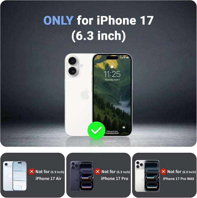 jaroco Magnetic for iPhone 17 Case Heavy Duty Protection Army Green