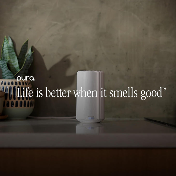 Pura Plus Smart Home Fragrance Diffuser for Large Spaces, White