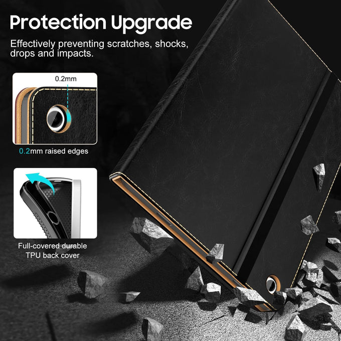 OKP Leather Case for Samsung Galaxy Tab A11+ / A9+ Plus 11 inch 2026/2024