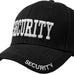 Security Hat Security Guard Hats Adjustable Size Embroidery Baseball Cap Hat Secret Service Cosplay Spy FBI Accessory