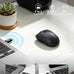 Trueque Wireless Mouse for Laptop, Ergonomic 6-Button Mouse, Space Gray