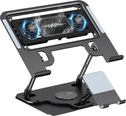 Laptop Cooling Pad with Detachable Fan & Cooler Cooling Laptop Stand Black