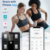 GE Smart Scale for Body Weight, BMI, Body Fat, Muscle Mass, Large Display