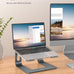 Nulaxy Full Aluminum Laptop Stand, Stable Support to 22 lbs, Open Cooling