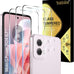 (3+2 Pack) Designed for Motorola Moto G Power 5G 2024 Tempered Glass Screen Protector + Camera Lens Protector,[3D Touch][Bubble-Free][Anti-Scratch] Screen Protector Glass For Motorola G Power 2024
