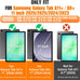 SEYMAC stock Case for Samsung Galaxy Tab A11+ Plus/A9+ Plus 11'', Full-Body Drop Protection Case with Screen Protector Pencil Holder [360° Rotating Hand Strap] &Stand - Black