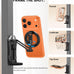 OMOTON TP02 Magnetic Phone Tripod for MagSafe, 360° Pivot, Clamp & Stand