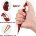 6 Pack Ballpoint Pen 2-in-1 Pen with Stylus tip, 1.0 mm Black Ink