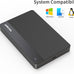 Ultra Slim Portable External Hard Drive 500GB USB3.0 HDD Storage for Xbox One X/S, Xbox 360, PS4, PS5, PC, Desktop, Laptop, MacBook, Chromebook