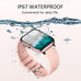 Smartwatch for Women - Call, Fitness Tracker, Heart Rate & Sleep Monitor, 1.69" Touch Screen, Waterproof - For Android & iPhone, Pink