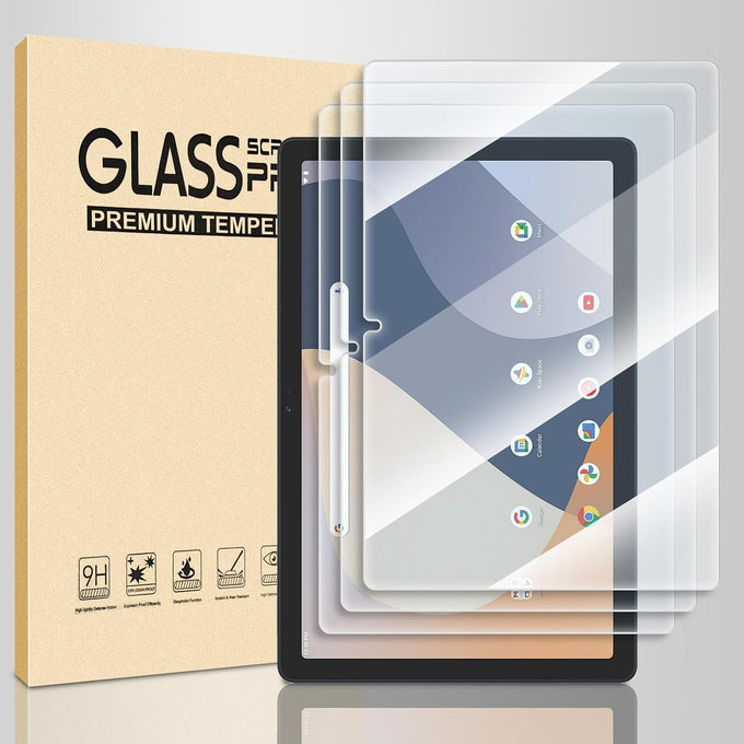 3 Pack Onn 10.1 inch tablet screen protector，10.1" Tempered Glass Screen Protector for Onn 10.1 Tablet (2022, 3rd Gen)，Anti-Scratch 9H Hardness Touch Sensitive 2.5D Rounded Edges Bubble Free Easy to Install
