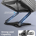 LOXP Adjustable Laptop Stand for Desk, Portable Airflow Laptop Riser Holder