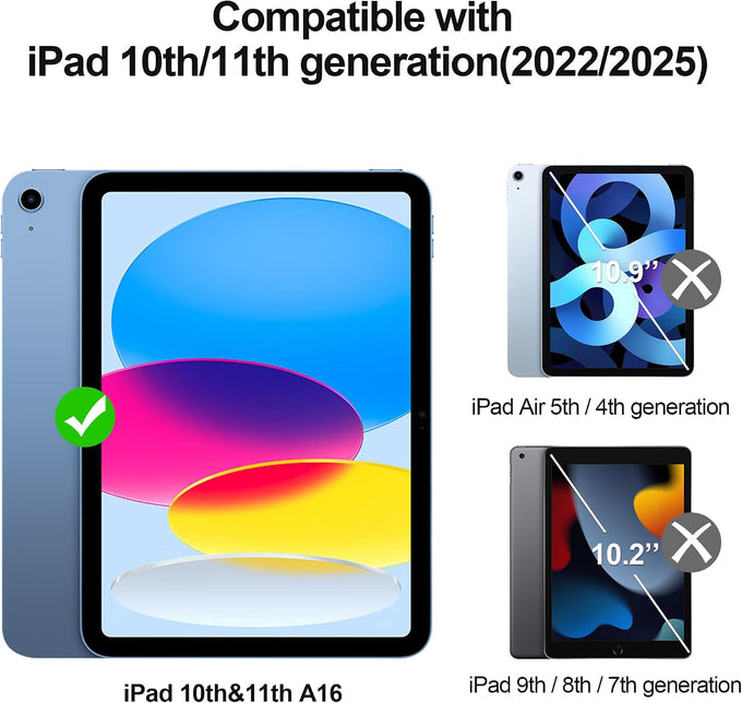 Juvraixo Privacy Screen Protector for iPad A16 11th / 10th Gen 1-Pack