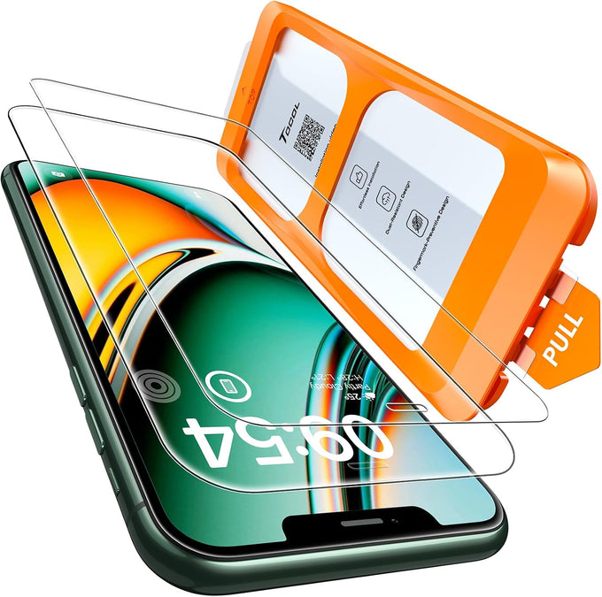 TOCOL for iPhone 17 Pro Max Screen Protector, Easy Installation