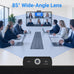 1080P HD Webcam Built-in Microphone Auto Light Correction USB Computer Camera Plug and Play for Zoom Teams Streaming Video Calling