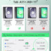 CACOE Case for Samsung Galaxy Tab A11+/ A9+ Plus 11" with Screen Protector