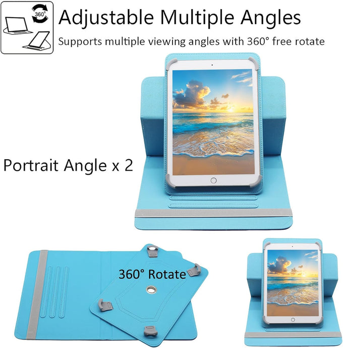 Universal Rotating 10 10.1 11 Inch Android 16 15 Tablet Case Cover