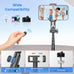 Selfie Stick Tripod for Phone with Remote Control & Holder, 50 Inch, Black