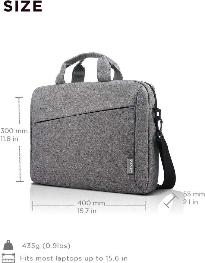 Lenovo Laptop Carrying Case T210, 15.6-Inch Laptop and Tablet, Sleek Design, Durable and Water-Repellent Fabric