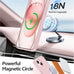 FNTCASE for iPhone 15/14/13 Case, Fit for Magsafe, Glass Screen Protector