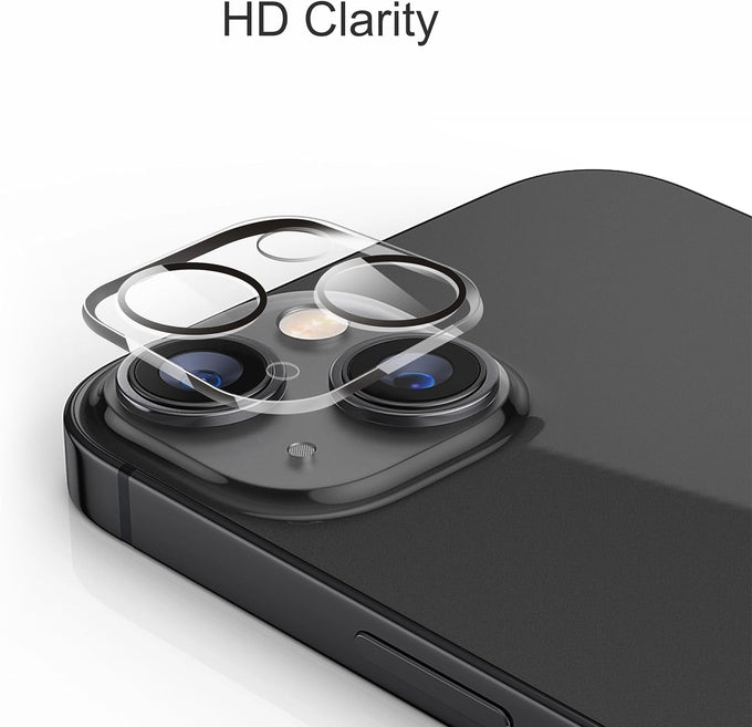 Ailun Screen Protector + Camera Lens Protector for iPhone 15, 3+3 Pack