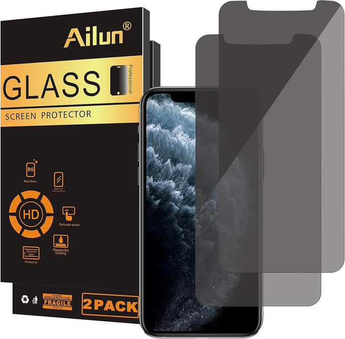 Ailun Privacy Screen Protector iPhone 17e/16e/14/13/13 Pro, 2 Pack