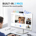 1080P HD Webcam with Microphone, Streaming Computer Camera for Laptop PC