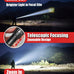 Victoper LED Flashlight 2 Pack, Bright Tactical Torch High Lumens 5 Modes, Waterproof Zoomable Flash Light for Outdoor, Birthday Gifts for Men, Dorm Room Hiking Camping Essentials Gear for Guys