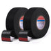 HSTECH Wire Harness Cloth Tape, 3/4-Inch by 50-Foot (4 Rolls), Speaker Wiring Harness Cloth Tape, Black Adhesive Fabric Tape, for Automobile Electrical Wire harnessing Noise Dampening Heat Proof