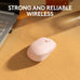 Logitech M170 Compact Ambidextrous 2.4 GHz Wireless Mouse - Rose