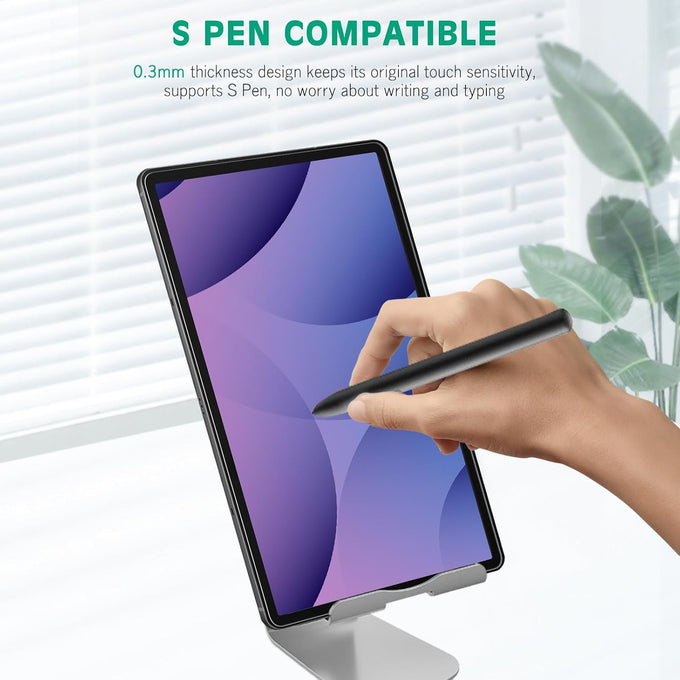 apiker 2 Pack Screen Protector for Galaxy Tab S10 Plus/S9 Plus/S9 FE+/S7 FE