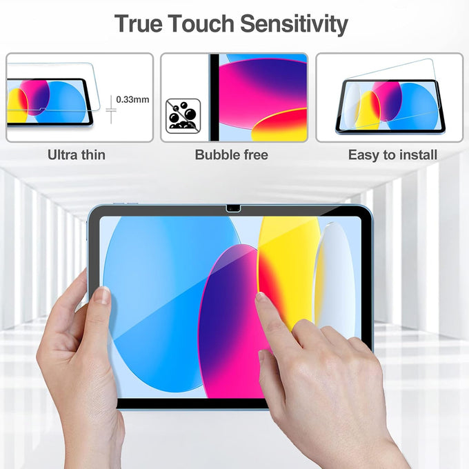 ProCase 2 Pcs Screen Protector for iPad A16 2025 11th 11" /10th 2022 10.9