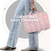 BAGSMART Laptop Case with Handle, Puffy Laptop Sleeve Bag for Women