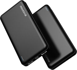 2 Pack Portable Charger, 10000mAh Power Bank, Travel Battery Pack