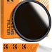 K&F CONCEPT 67mm Variable ND2-400 Lens Filter (1-9 Stops) for Camera Lens