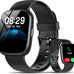 Smart Watch with Alexa Built-in, 1.83" HD Bluetooth Calling Fitness Tracker