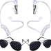 Gejoy 4 Pcs Security Earpiece Costume Fake Earpiece and Black Glasses