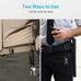 Duty Belt Key Holder, 2PCS Superior Key Ring Holder, Upgraded Quick Release Belt Key Clip with Keyrings for Police, Law Enforcement and Workers