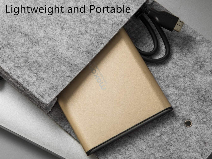 Maxone 500GB Ultra Slim Portable External Hard Drive HDD USB 3.0 Compatible