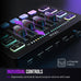 FIFINE Ampligame SC3 Gaming Audio Mixer with Indi-Fader and Volume Control