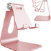 CreaDream Aluminum Cell Phone Stand, Adjustable Phone Holder for Desk