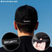 Security Hat Security Guard Hats Adjustable Size Embroidery Baseball Cap Hat Secret Service Cosplay Spy FBI Accessory