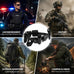 10-in-1 Tactical Modular Duty Belt w/Pouches for Law Enforcement